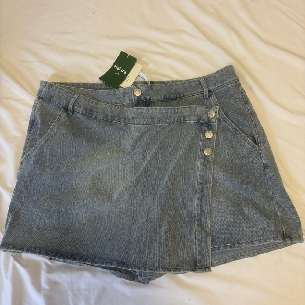 Halara Denim Skirt skort